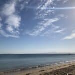 A beach on the Red Sea.