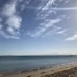 A beach on the Red Sea.